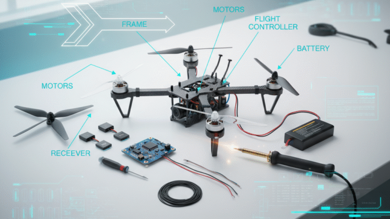 DIY Drone Building Guide (Step‑by‑Step for Beginners)