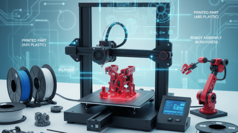 3D Printing for Robotics & DIY Projects (Beginner’s Guide)